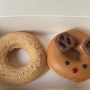 トナカイのドーナツ可愛すぎる😋🍩✨の写真1枚目