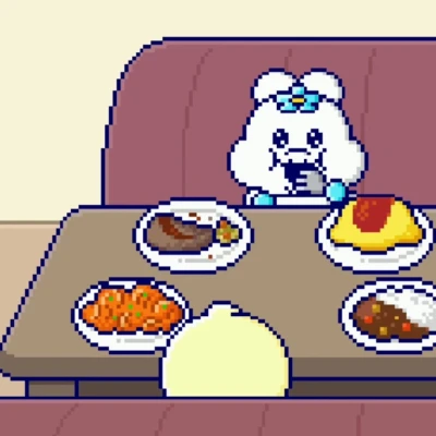 7.10 たまごっち×んぽちゃむ🐣🩵